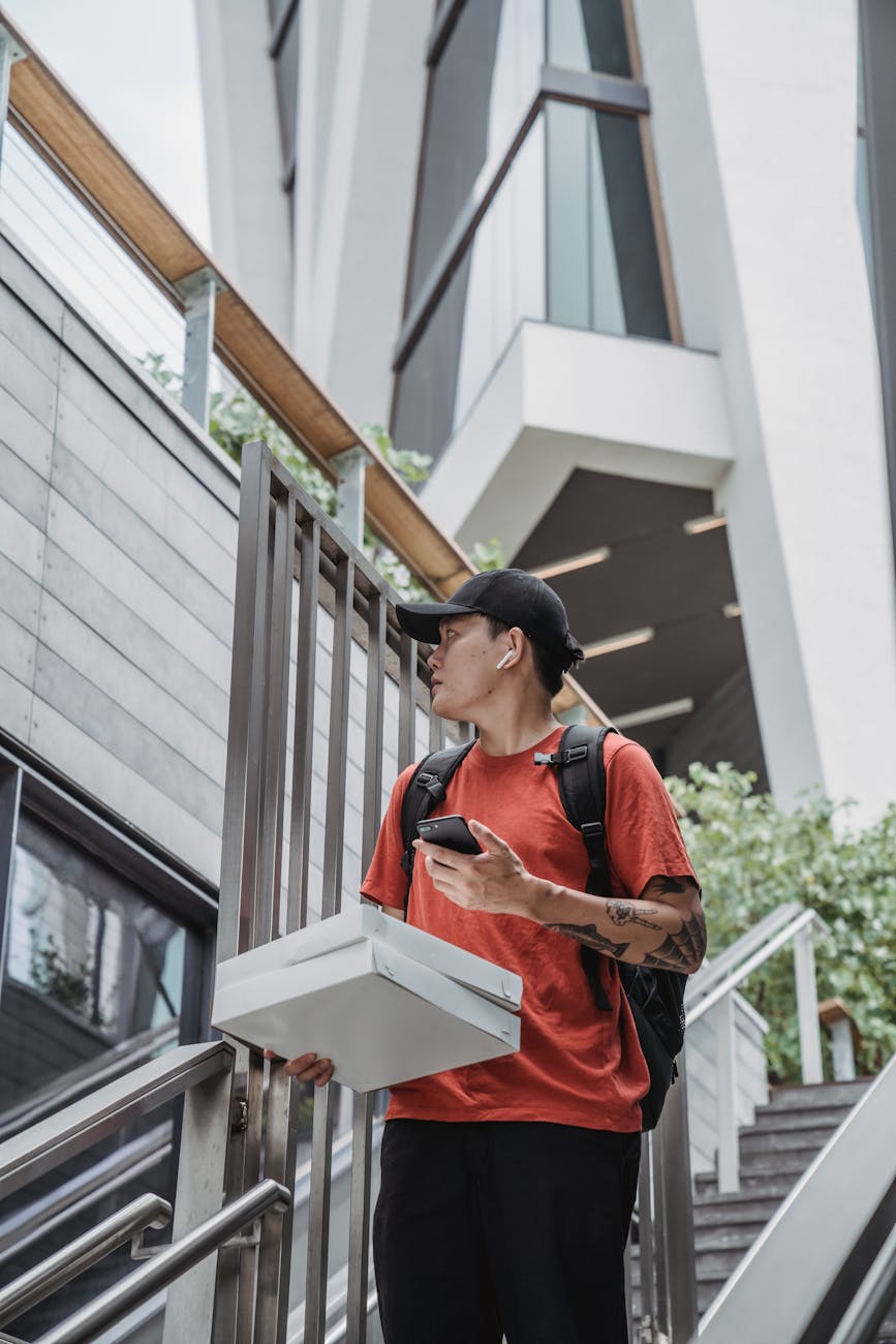 Delivery zones map showing coverage areas